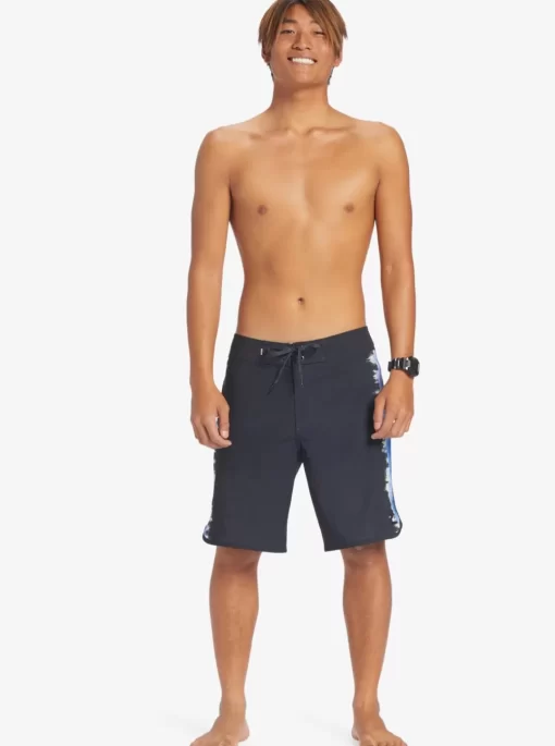 Mens Quiksilver Boardshorts | Surfsilk Scallop 19" Boardshorts
