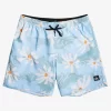 Mens Quiksilver Elastic Waist | Surfsilk Scallop Volley 17