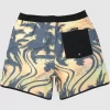 Mens Quiksilver Elastic Waist | Surfsilk Scallop Volley 17