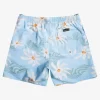 Mens Quiksilver Elastic Waist | Surfsilk Scallop Volley 17