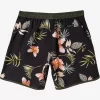 Mens Quiksilver Elastic Waist | Surfsilk Scallop Volley 17