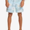 Mens Quiksilver Elastic Waist | Surfsilk Scallop Volley 17