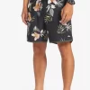 Mens Quiksilver Elastic Waist | Surfsilk Scallop Volley 17