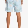 Mens Quiksilver Elastic Waist | Surfsilk Scallop Volley 17