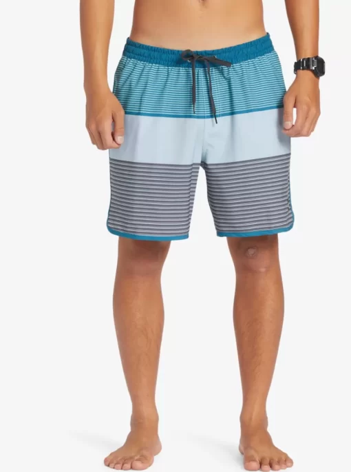 Mens Quiksilver Elastic Waist | Surfsilk Tijuana 17" Volleys