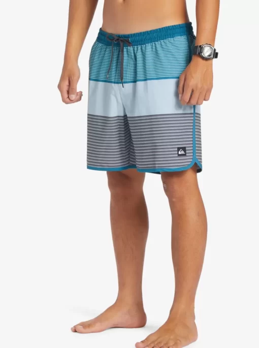 Mens Quiksilver Elastic Waist | Surfsilk Tijuana 17" Volleys