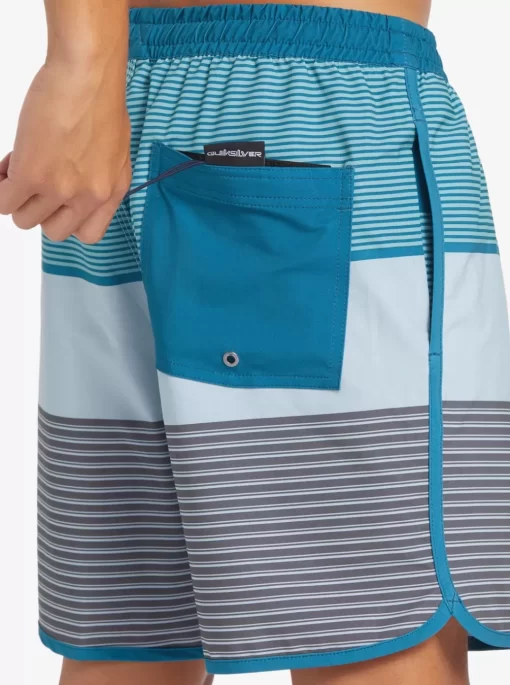 Mens Quiksilver Elastic Waist | Surfsilk Tijuana 17" Volleys