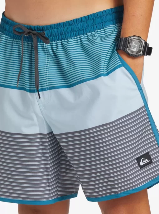 Mens Quiksilver Elastic Waist | Surfsilk Tijuana 17" Volleys