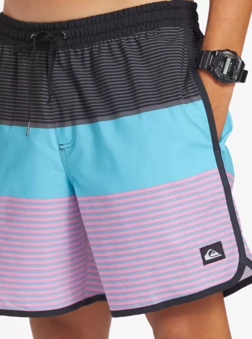 Mens Quiksilver Elastic Waist | Surfsilk Tijuana 17" Volleys