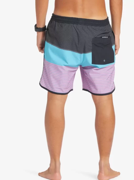 Mens Quiksilver Elastic Waist | Surfsilk Tijuana 17" Volleys