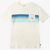 Mens Quiksilver Tees | Swell Vision Stripe Pocket T-Shirt