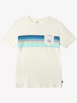 Mens Quiksilver Tees | Swell Vision Stripe Pocket T-Shirt