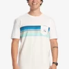 Mens Quiksilver Tees | Swell Vision Stripe Pocket T-Shirt