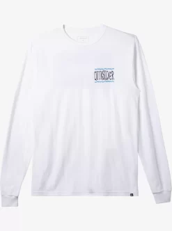 Mens Quiksilver Tees | Taking Roots Long Sleeve T-Shirt