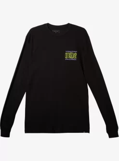 Mens Quiksilver Tees | Taking Roots Long Sleeve T-Shirt