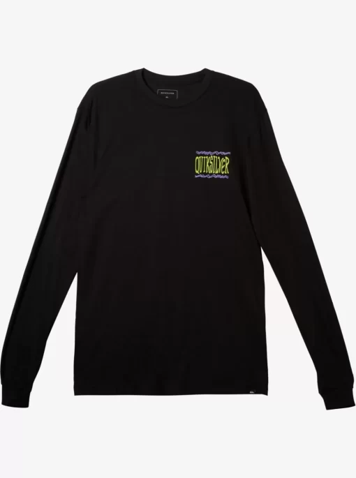 Mens Quiksilver Tees | Taking Roots Long Sleeve T-Shirt