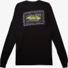 Mens Quiksilver Tees | Taking Roots Long Sleeve T-Shirt