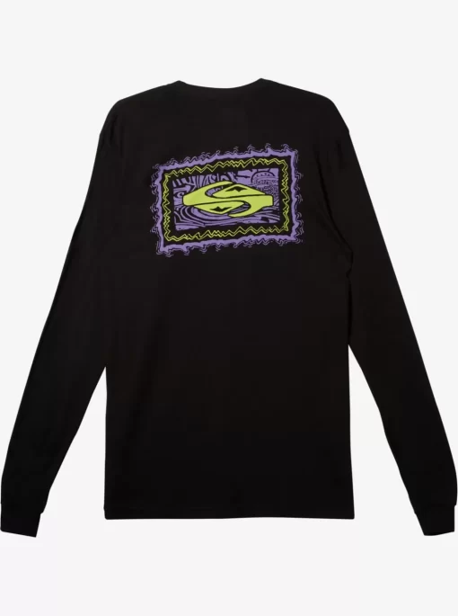 Mens Quiksilver Tees | Taking Roots Long Sleeve T-Shirt