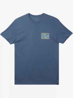 Mens Quiksilver Tees | Taking Roots T-Shirt