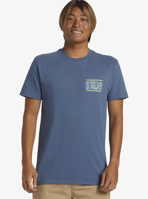 Mens Quiksilver Tees | Taking Roots T-Shirt