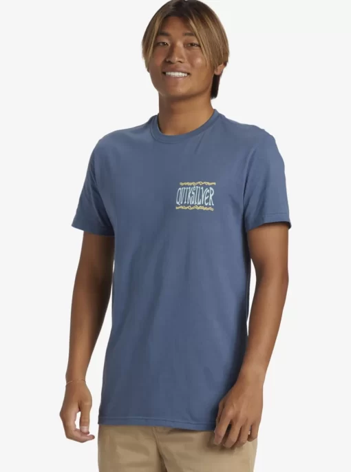 Mens Quiksilver Tees | Taking Roots T-Shirt
