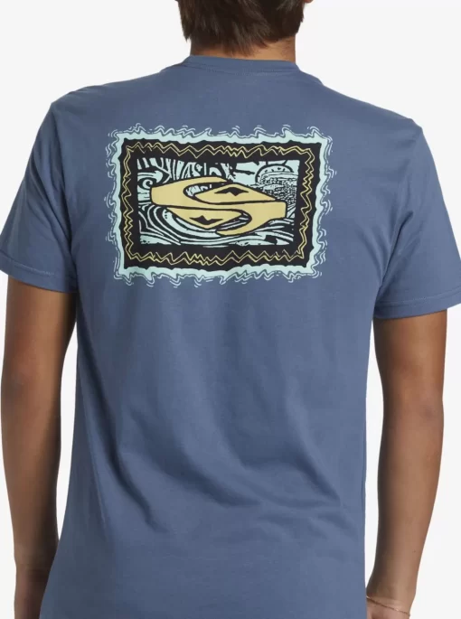 Mens Quiksilver Tees | Taking Roots T-Shirt