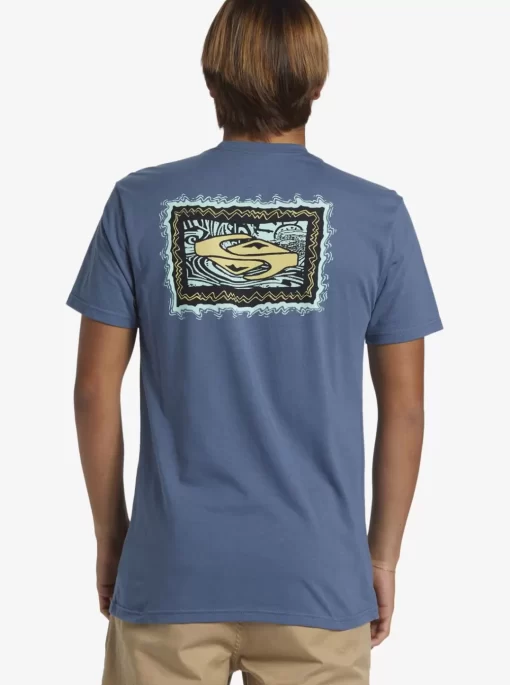 Mens Quiksilver Tees | Taking Roots T-Shirt