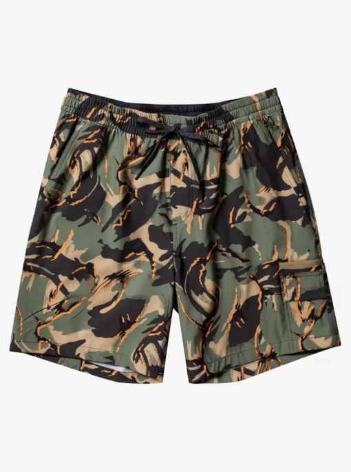 Mens Quiksilver Boardshorts | Taxer Cargo 18" Amphibian Boardshorts