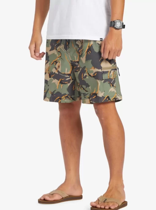Mens Quiksilver Boardshorts | Taxer Cargo 18" Amphibian Boardshorts