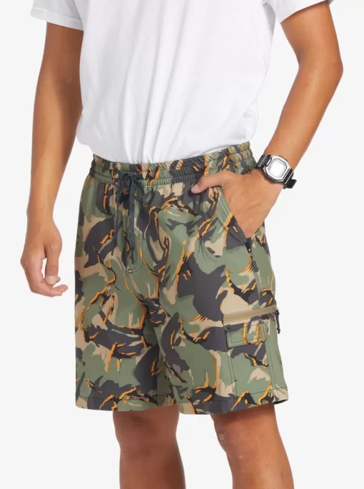Mens Quiksilver Boardshorts | Taxer Cargo 18" Amphibian Boardshorts