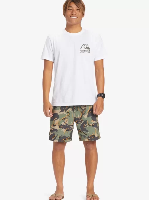Mens Quiksilver Boardshorts | Taxer Cargo 18" Amphibian Boardshorts