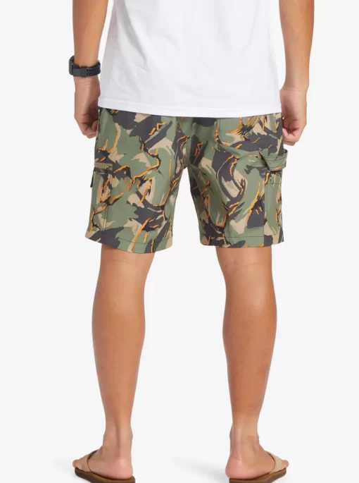 Mens Quiksilver Boardshorts | Taxer Cargo 18" Amphibian Boardshorts
