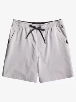 Mens Quiksilver Boardshorts | Taxer Heather 18" Amphibian Boardshorts