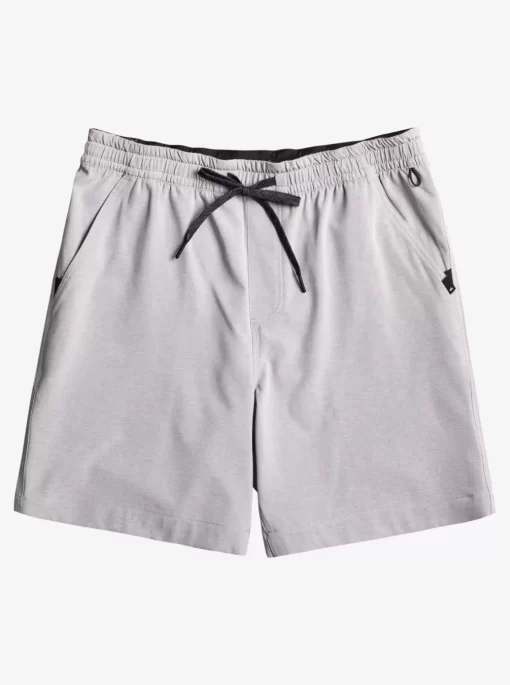 Mens Quiksilver Boardshorts | Taxer Heather 18" Amphibian Boardshorts