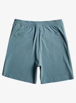 Mens Quiksilver Boardshorts | Taxer Heather 18" Amphibian Boardshorts
