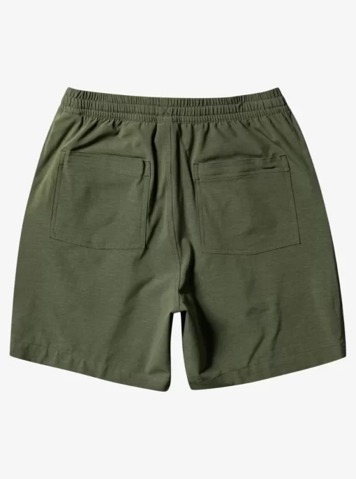 Mens Quiksilver Boardshorts | Taxer Heather 18" Amphibian Boardshorts