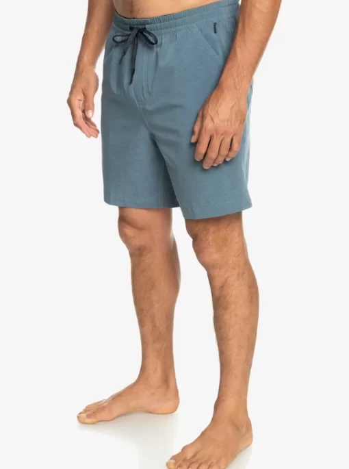 Mens Quiksilver Boardshorts | Taxer Heather 18" Amphibian Boardshorts
