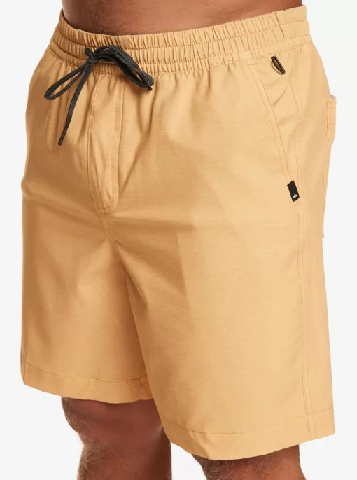 Mens Quiksilver Boardshorts | Taxer Heather 18" Amphibian Boardshorts