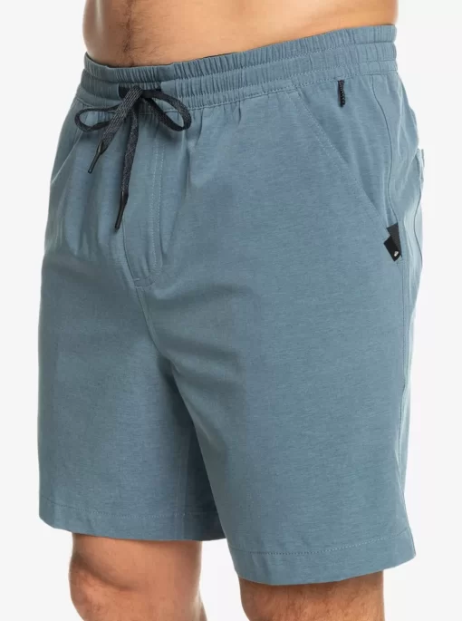 Mens Quiksilver Boardshorts | Taxer Heather 18" Amphibian Boardshorts