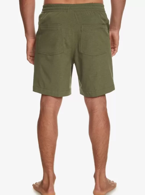 Mens Quiksilver Boardshorts | Taxer Heather 18" Amphibian Boardshorts