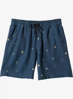 Mens Quiksilver Boardshorts | Taxer Print 18" Amphibian Boardshorts