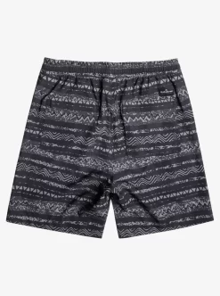 Mens Quiksilver Boardshorts | Taxer Print 18" Amphibian Boardshorts