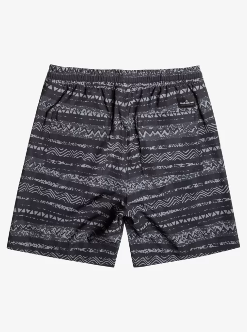 Mens Quiksilver Boardshorts | Taxer Print 18" Amphibian Boardshorts