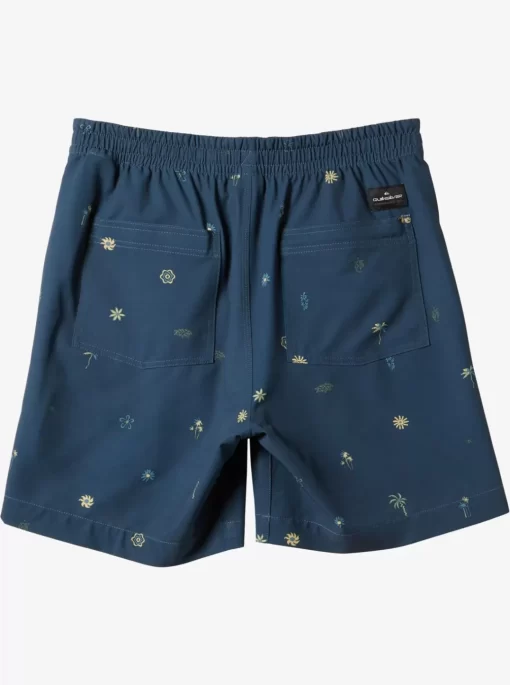 Mens Quiksilver Boardshorts | Taxer Print 18" Amphibian Boardshorts