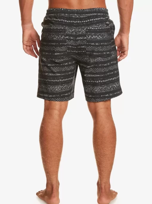 Mens Quiksilver Boardshorts | Taxer Print 18" Amphibian Boardshorts