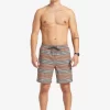 Mens Quiksilver Boardshorts | Taxer Print 18