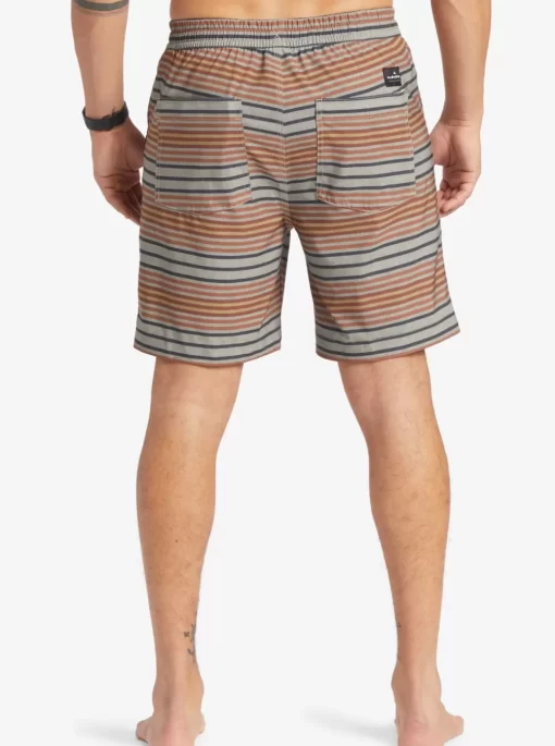 Mens Quiksilver Boardshorts | Taxer Print 18" Amphibian Boardshorts