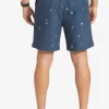 Mens Quiksilver Boardshorts | Taxer Print 18