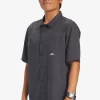 Mens Quiksilver Shirts & Polos | The Saturn Short Sleeve Shirt