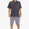 Mens Quiksilver Shirts & Polos | The Saturn Short Sleeve Shirt